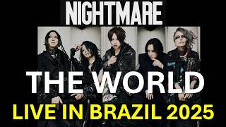 Nightmare band Live - the WORLD (Death Note OST) at Anime Friends 2025 Brazil #deathnote #visualkei