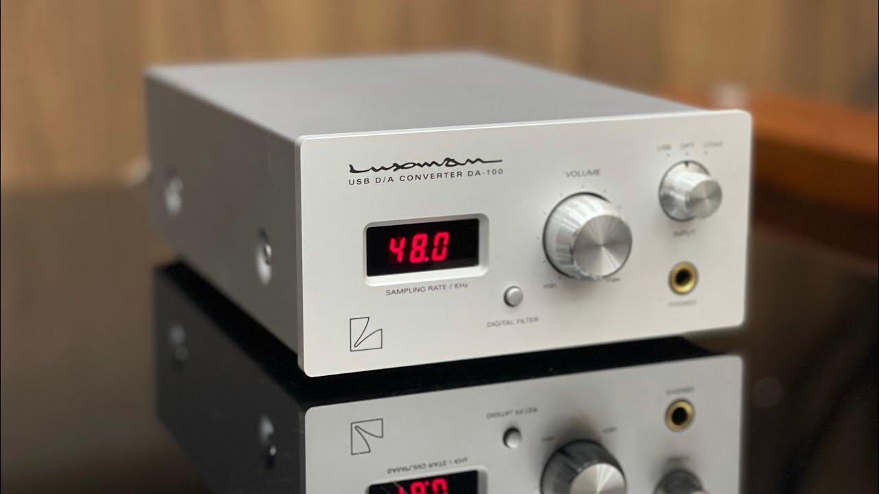 LUXMAN ヘッドホンアンプ・DAC DA-100 ブラスターホワイト イヤホン