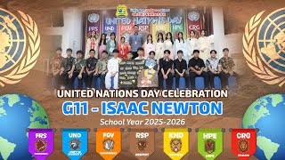 G11 Isaac Newton - United Nations Day Celebration 2025/2026