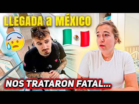 LLEGAMOS a MÉXICO pero NOS TRATAN FATAL en el AEROPUERTO de MADRID 🤬🇲🇽 **se burlaron de México**