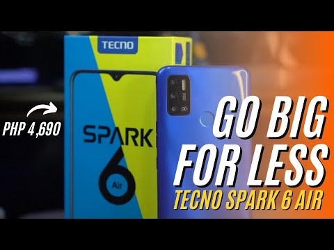 (ENGLISH) TECNO Mobile Spark 6 Air Full Review [GO BIG FOR LESS] + GIVEAWAY