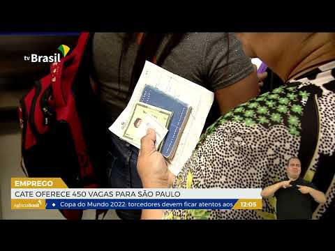 SP | Cate oferece 450 vagas para SP; salários vão de R$ 900 a R$ 5 mil