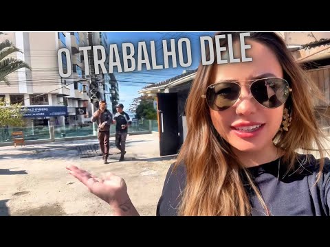 FUI TRABALHAR COM ELE - UM DIA DE TRABALHO COM MEU NAMORADO