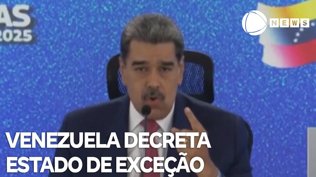 Venezuela decreta estado de exceção para lidar com os EUA