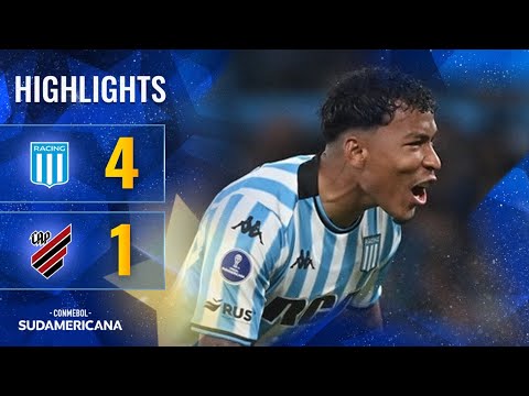 RACING X ATHLETICO PR | MELHORES MOMENTOS | CONMEBOL SUDAMERICANA 2024