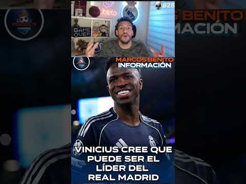 Vinicius Jr líder del Real Madrid #futbol #vini #ubietoo #shortsvideos