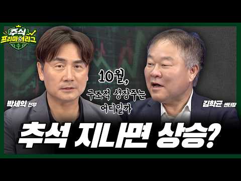 “추석 지나면 코스피 오를까요?” 김학균 센터장에게 물어봤습니다 (박세익 대표, 소현철 박사)