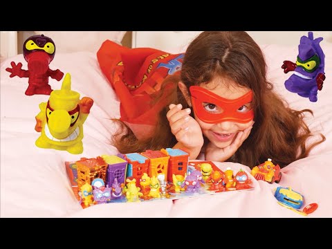 Renee Unboxes The SuperThings from Goliath Games
