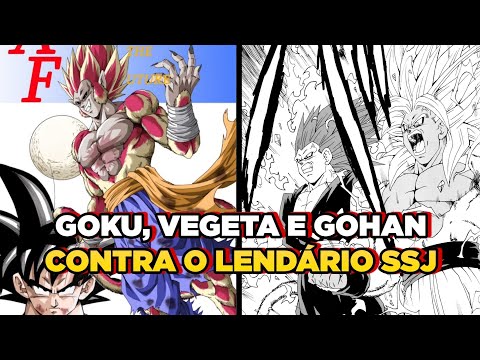 GOKU, VEGETA E GOHAN COM PODER TOTAL! SAGA DOS VELHOS SAYAJINS