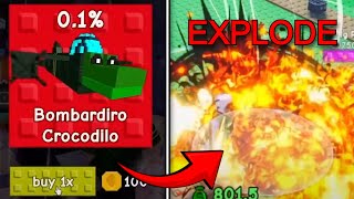 i got the 0.1% Brainrot in Brainrot Defenders