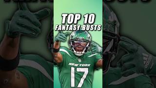 Top 10 fantasy football busts🔥🏈#fantasyfootball #nfl #football #joshallen #fyp #shorts