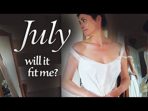 Video: Peacock Dress: July 2021 Video Diary || Mockup fitting tutorial
