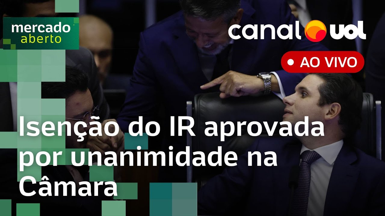 Isenção do IR aprovada na Câmara; deputado reclama de preço de iPhone; shutdown nos EUA e + ao vivo