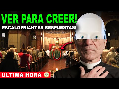 TERRORIFICO! EL EXPERIMENTO DEL SACERDOTE y lo QUE LA INTELIGENCIA ARTIFICIAL LE RESPONDIÓ!