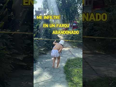 Entre a un parque acuático #laurasofia #terror#contenido