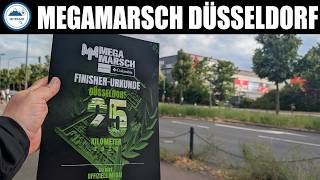 Megamarsch Düsseldorf - 25 Kilometer bei 30°C Hitze! 🥵