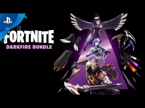 Fortnite - Darkfire Bundle Gameplay Video | PS4
