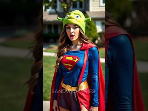 White Venom 🤣 ne Supergirl ki khoobsurti chin Li 😱😂 #shorts #spiderman