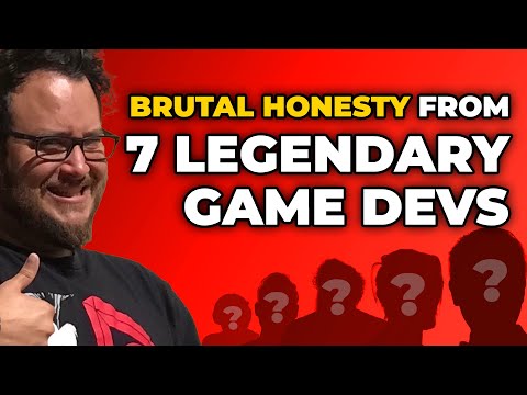 BRUTAL Honesty From 7 Legendary Game Devs (About The State Of The Industry)