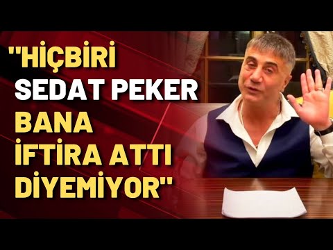 İnanç Uysal: Hiçbiri Sedat Peker bana iftira attı diyemiyor