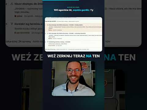100 agentów AI, a wąskie gardło to Ty