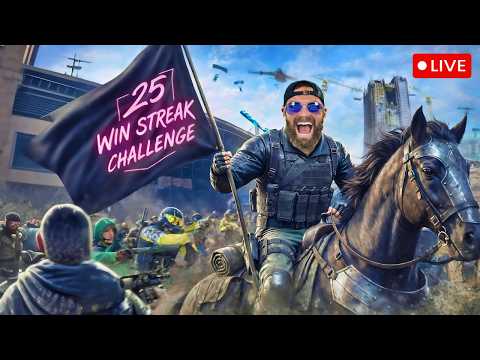 🔴LIVE - AARONTHELOCO - WARZONE - 25 WIN STREAK CHALLENGE (DAY 1)