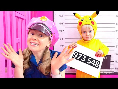 Barbie's Police Exciting Chase for kids | Oliver Show