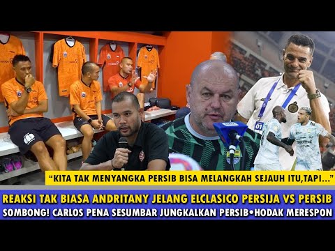 🔵SAMPAI DIBAHAS SERIUS DIRUANG GANTI PERSIJA😱RESPON ANDRITANY JELANG LAGA PERSIJA VS PERSIB!