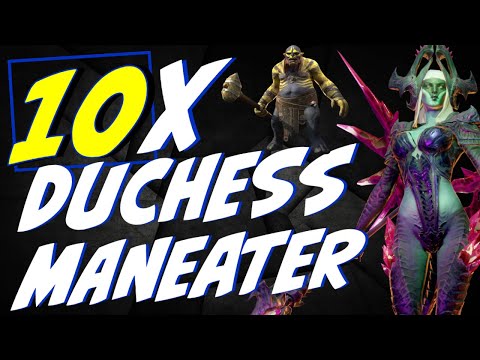 10x Duchess & Maneater! WOW Raid Shadow Legends 10x event this weekend