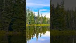 Driving Oregon Backroads You See Reflections Like This  #journey #roadtrip #adventure