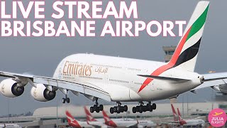 🔴 LIVE Plane Spotting @ Brisbane Airport Australia SUNDAY Morning RUSH