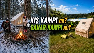 AİLECEK KIŞ KAMPI VE BAHAR KAMPI [İKİ FARKLI KAMP DENEYİMİ❗