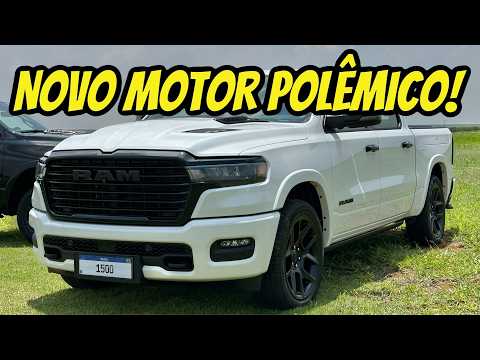 RAM 1500 2025 - LANÇAMENTO NO BRASIL! NOVO MOTOR POLÊMICO! VAI VENDER BEM?