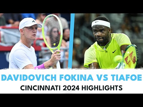 Frances Tiafoe vs Alejandro Davidovich Fokina | Cincinnati 2024 Highlights