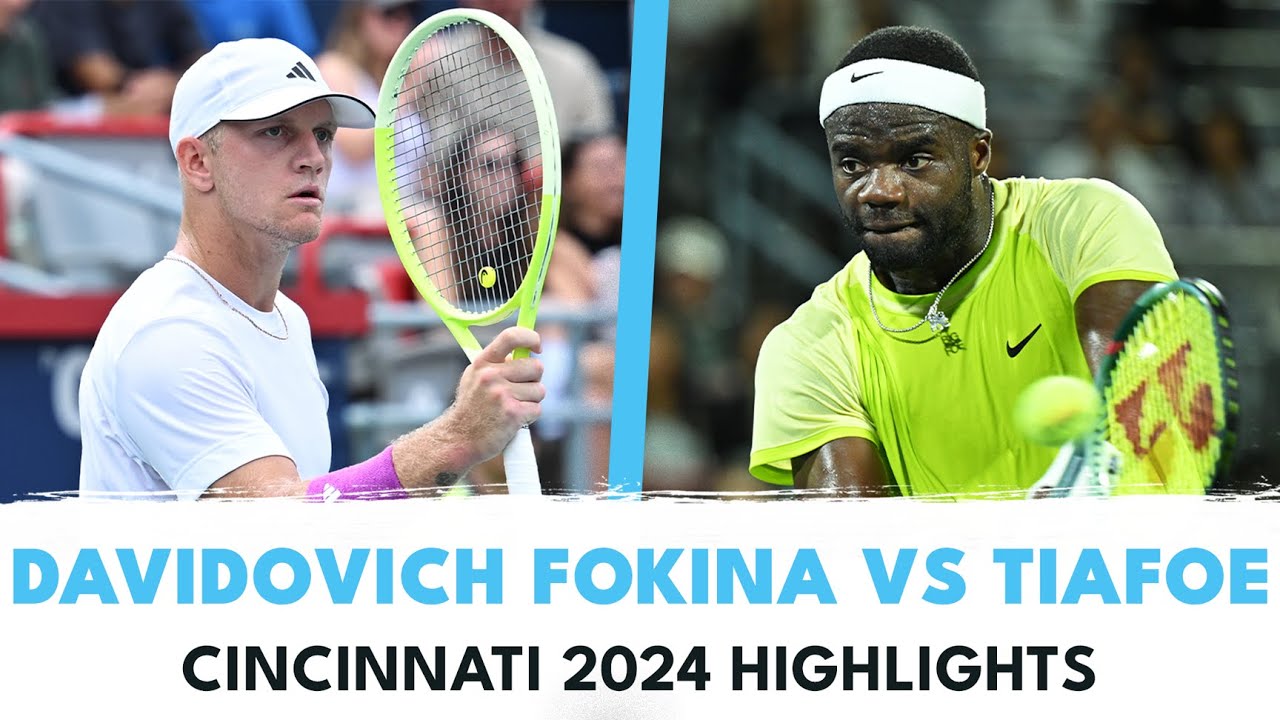 Frances Tiafoe vs Alejandro Davidovich Fokina | Cincinnati 2024 Highlights