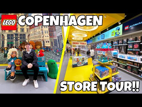 Shopping at the LEGO Store in Copenhagen, Denmark!