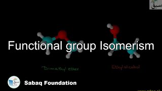 Functional group Isomerism