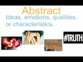 Concrete vs Abstract Nouns: A Comprehensive Exploration