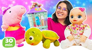 Baby Alive va a la tienda de mascotas y... ¡elige una tortuga!