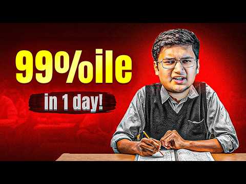 99%ile in 1 Day: JEE 2025 #jee2025