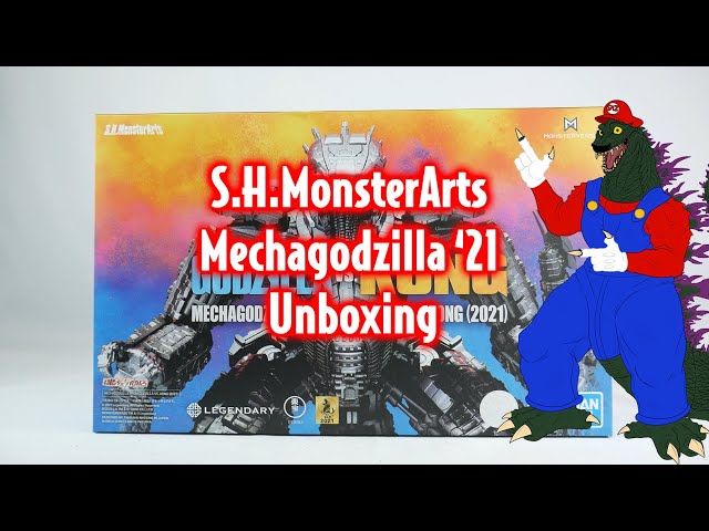 S.H.MonsterArts Godzilla VS Kong Mechagodzilla (2021) Unboxing