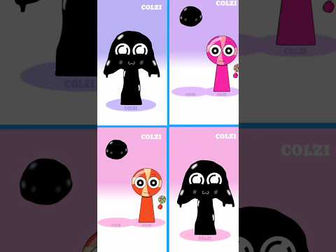 Sprunki Inky meets Candy Nom Phase 4 - Sprunki Incredibox #incredibox #animation Credits @Colzi