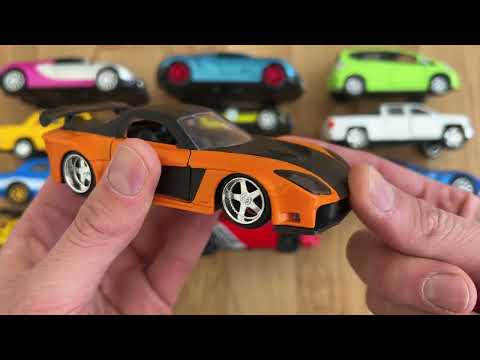 Lot Of Model Cars From The Floor Reviewed In Hand