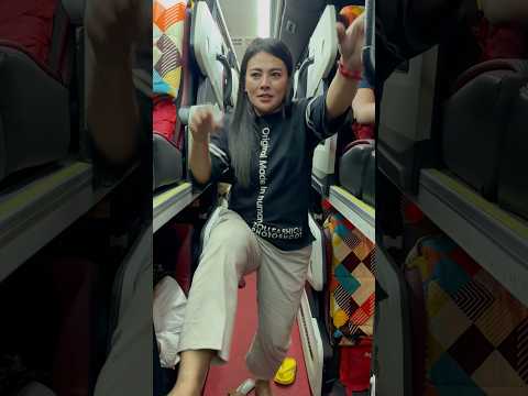 Cara naik seat sleeper atas ala suhunya🌸lina ozora #shorts
