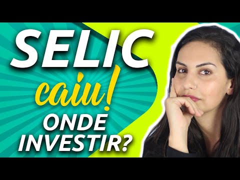 Taxa SELIC em QUEDA! 12,25% ao ano!!! É ruim a Selic cair? Onde investir? pode cair mais?