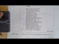 Understanding Unseen Poetry Analysis