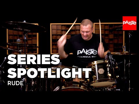 PAISTE CYMBALS - Series Spotlight - RUDE Series