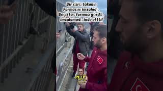 Bir sürü takımın Formasını imzaladı, Beşiktaş forması gördü, imzalamadı, iade ettti!