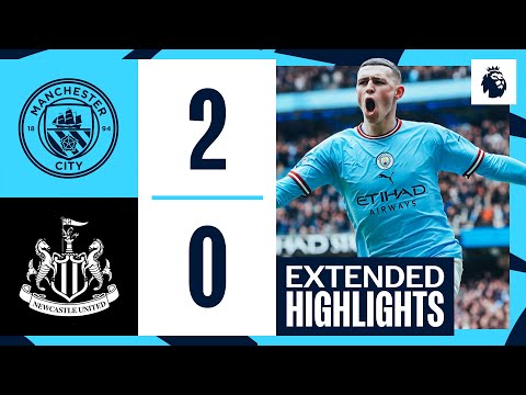 EXTENDED HIGHLIGHTS | Man City 2-0 Newcastle | Foden and Bernardo on the scoresheet