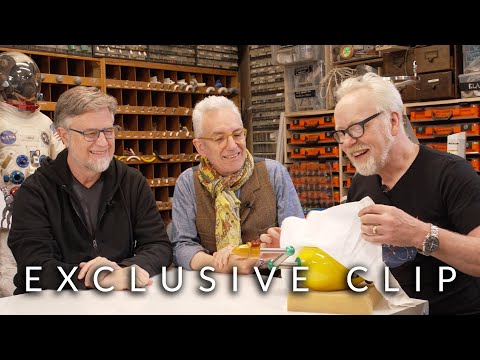 Phineas and Ferb X Adam Savage:  REAL-LIFE Chicken Replace-inator (EXCLUSIVE)